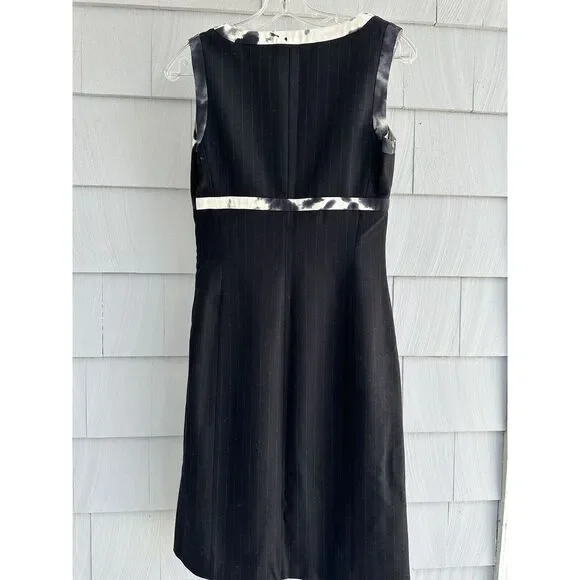 black dress made wool Alana Merino Wool Wrap Dress